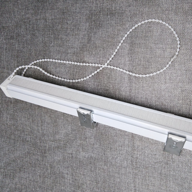Aluminium Strong Bearing 5m Panjang Roman Blind Track Kit Bebas Bising