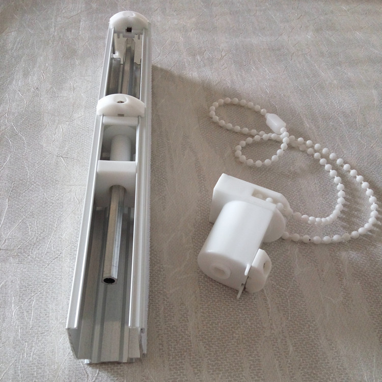 Aluminium 35mm * 30mm Roman Blind Rail System Corded Roman Blind Kit