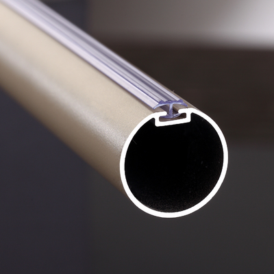 Aksesoris Braket Ganda Mewah Batang Tirai paduan aluminium 28mm yang dapat disesuaikan
