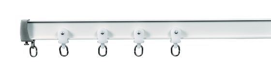 Harga yang bagus Flexible aluminum bendable curtain track curved curtain rail on line