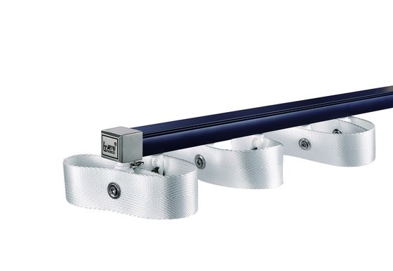 Harga yang bagus Ready to Ship In Stock Fast Dispatch Skylight pulley system square thick sliding track metal curtain track on line