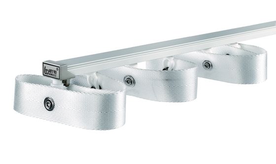 Harga yang bagus drapery clip rings shower rail and curtain privacy curtain track nice finished on line