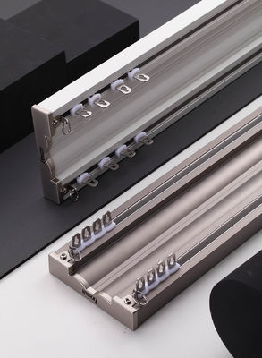 Harga yang bagus Hotel Metal Stainless Steel Shower Curtain Ring double curtain rod bracket on line