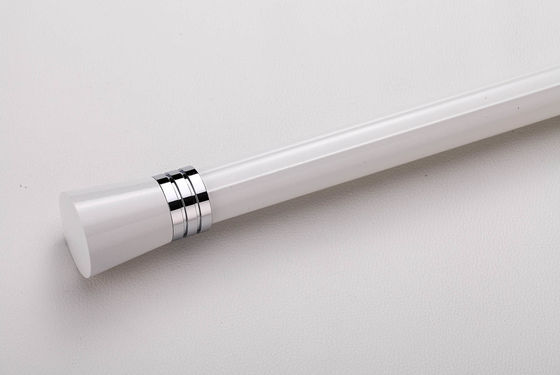 Harga yang bagus Tebal 1.5mm Batang Tirai Aluminium 30mm Tiang Tirai E Permukaan Plating on line
