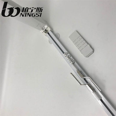 Harga yang bagus Aluminium Electric 4m Panjang 20cm / S Sistem Tirai Cerdas Dapat Diperpanjang on line