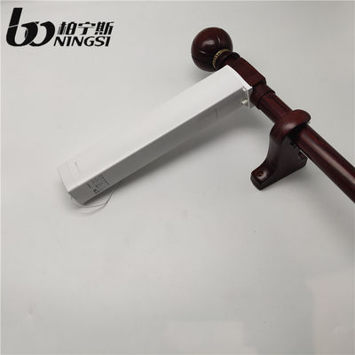 Harga yang bagus Panjang 6.7m Tebal 1.2mm Tirai Langit-langit Bermotor Track Warna Coklat on line