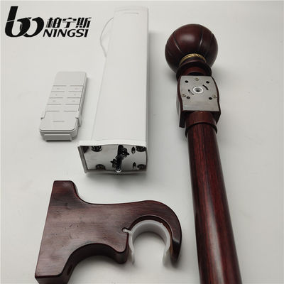 Harga yang bagus SGS Menyetujui 22mm Dia Smart Rod Batang Tirai yang Dapat Diperpanjang Tiang Tirai Teleskopik on line